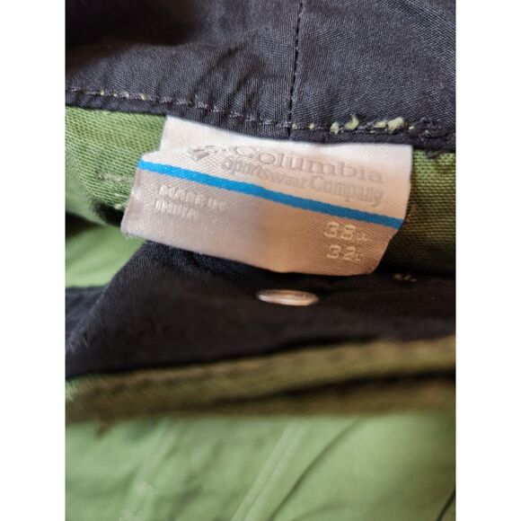 Columbia Flex ROC Utility Pant Men’s 38x32 Canteen Green Omni-Shade - Picture 5 of 9